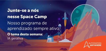 Primeira exposição anual do Space Camp da Comunidade Pathfinder e sobre a IA generativa