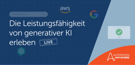 Mehr Leistungsfähigkeit für Ihr Unternehmen mit Automatisierung und generativer KI am 1. Juni